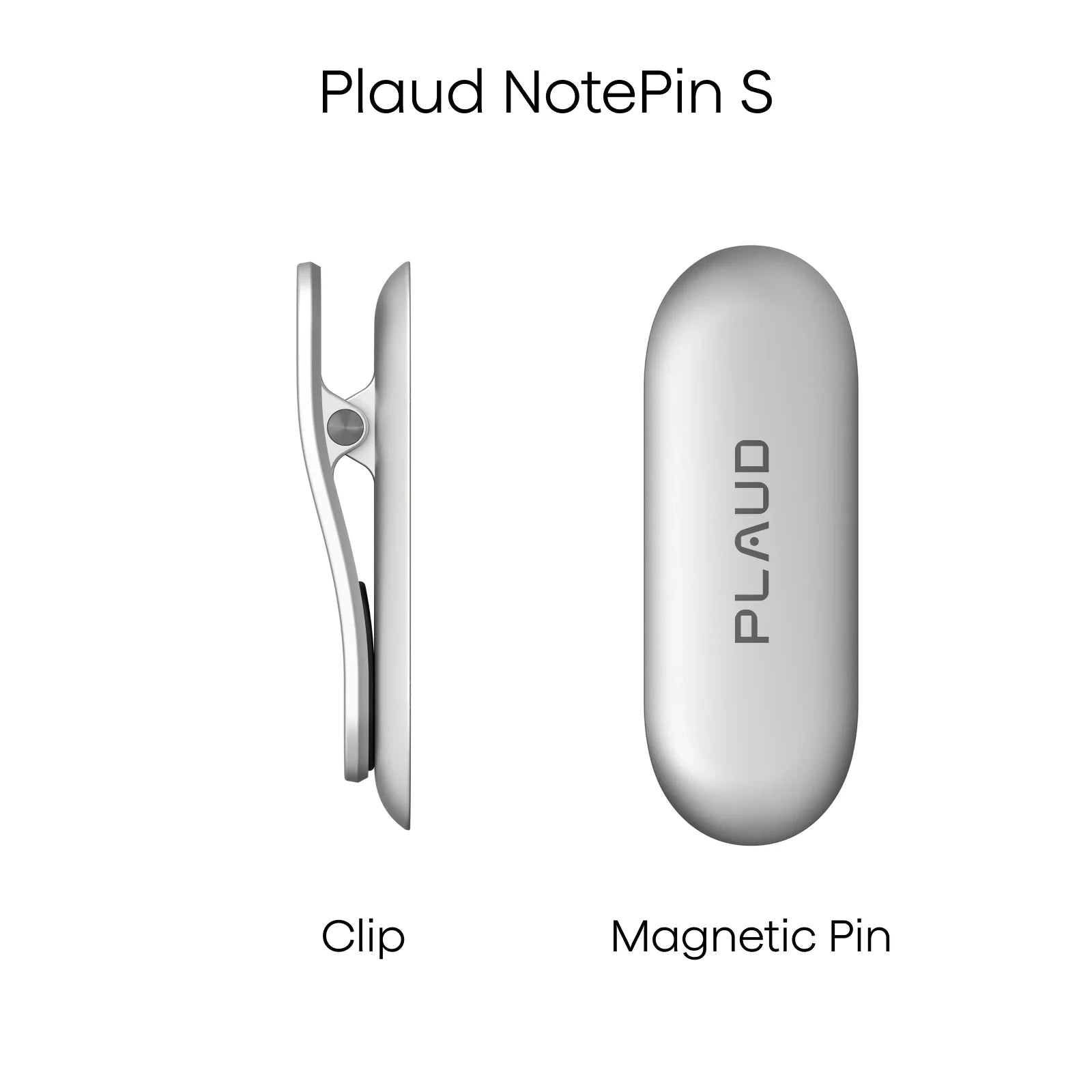 Clip & Magnetic Pin for Plaud NotePin｜Plaud NotePin S